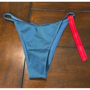 Left On Friday Skinny Dip Swim Bottom ONLY Size Medium Deep End Teal